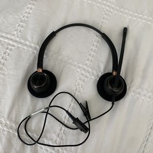 Plantronics call center headset